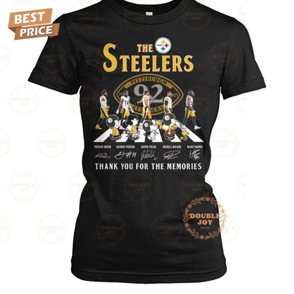 Pittsburgh Steelers NFL 92nd 1933-2025 Thank You For The Memories T-Shirt