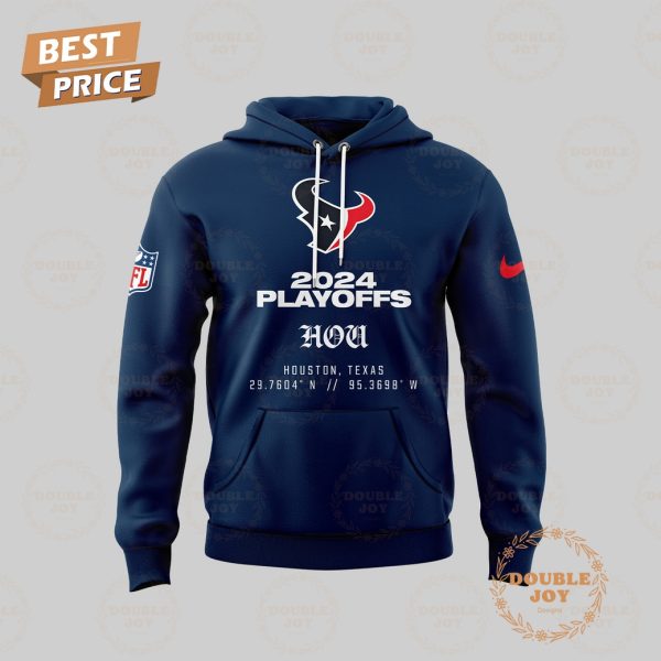 NFL Houston Texans H-Town Made Playoffs 2024 T-Shirt, Hoodie