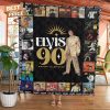 elvis presley 90 birthday celebration fleece blanket 3 Z5xUI.jpg