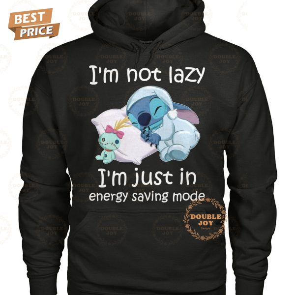 Stitch I’m Not Lazy I’m Just In Energy Saving Mode T-Shirt