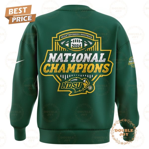 NCAA Division I Football 2024 Nat10nal Champions NCAA North Dakota State Bison Hoodie