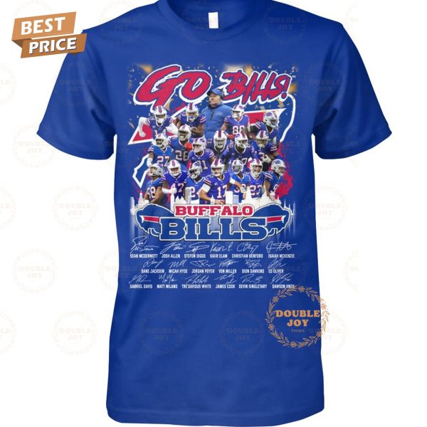 Go Bills!, Champions 2025 Buffalo Bills NFL T-Shirt