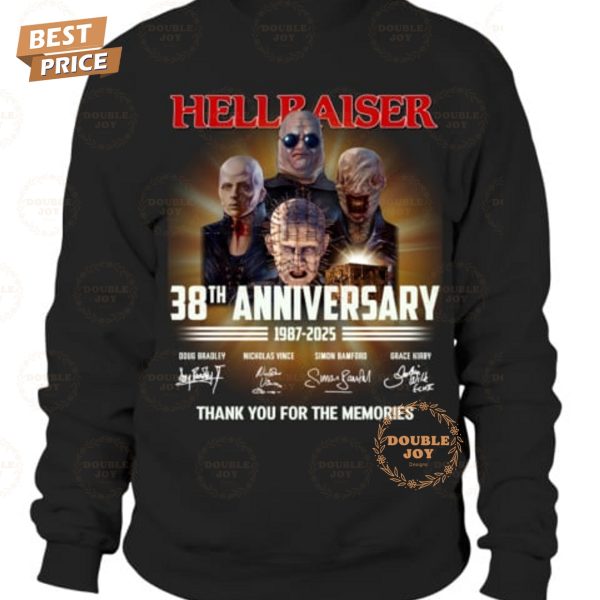 Hellraiser 28th Anniversary 1987-2025 Thank You For The Memories T-Shirt