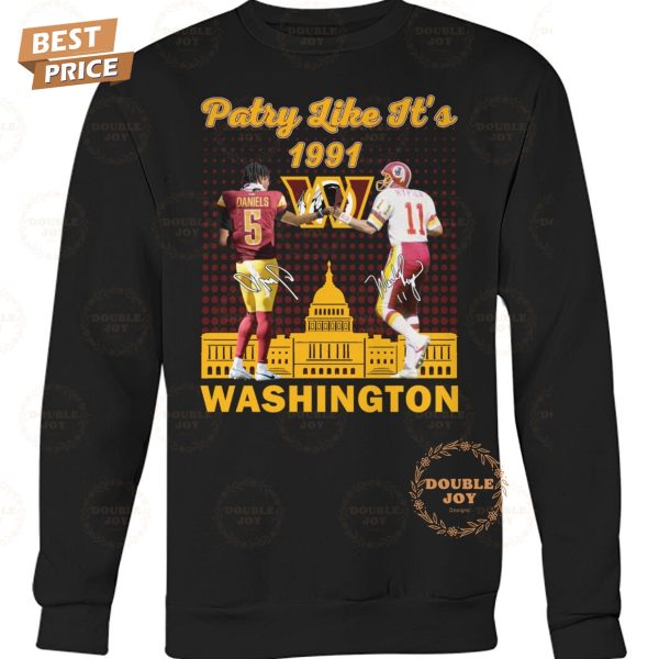 Patry Like It’s 1991 Washington Commanders NFL T-Shirt