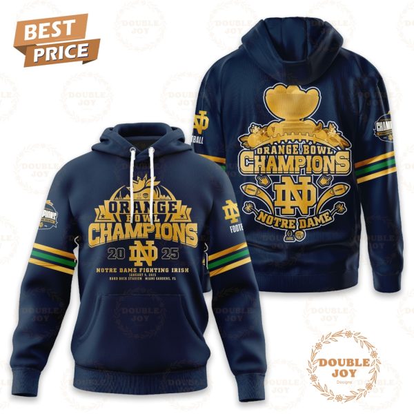 Orange Bowl Champions 2025 NCAA Notre Dame Fighting Irish T-Shirt, Hoodie