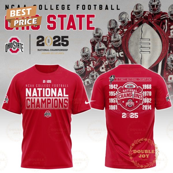 2025 NCAA College Football National Champions “9-Times” T-Shirt, Hoodie