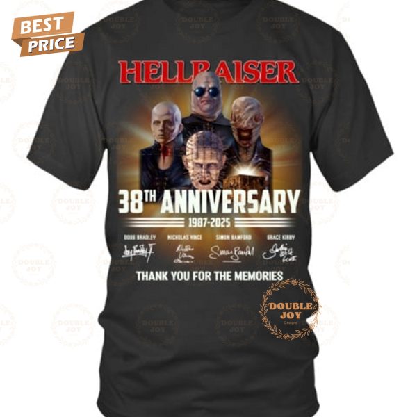 Hellraiser 28th Anniversary 1987-2025 Thank You For The Memories T-Shirt