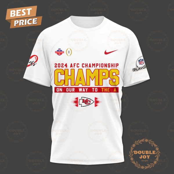 2024 AFC Championship On Our Way To The A Kansas City Chiefs NFL, Go Chiefs T-Shirt, Hoodie