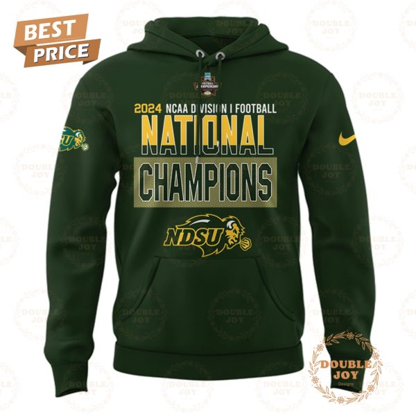 2024 NCAA Division I Football Nat10nal Champions NCAA North Dakota State Bison Hoodie