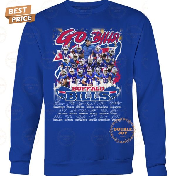 Go Bills!, Champions 2025 Buffalo Bills NFL T-Shirt