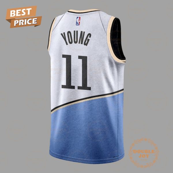 NBA Atlanta Hawks Fly City Edition Custom Name Jersey