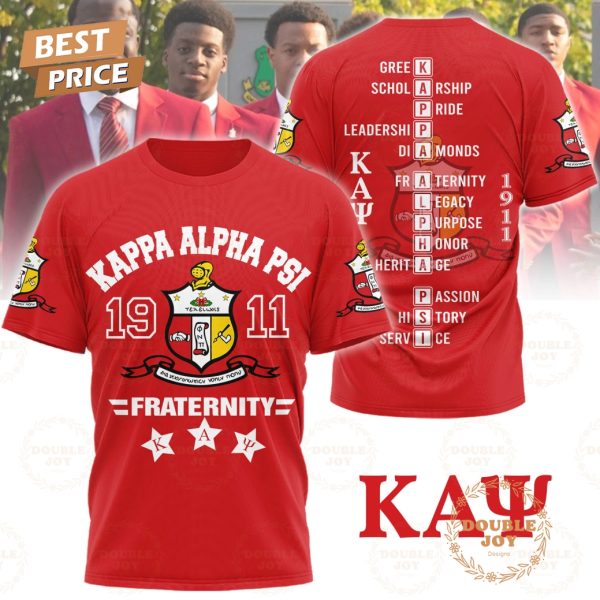 Kappa Alpha Psi Fraternities 1911 T-Shirt, Hoodie