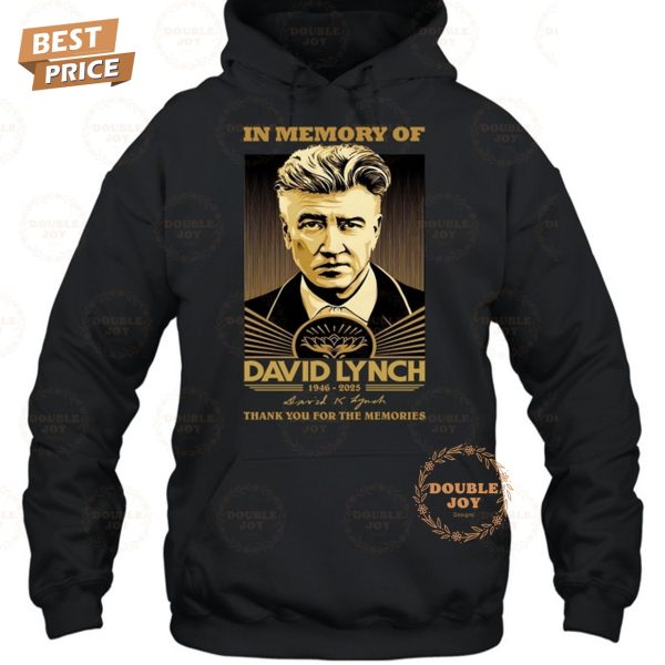 In Memory Of David Lynch 1946-2025 Thank You For The Memories T-Shirt