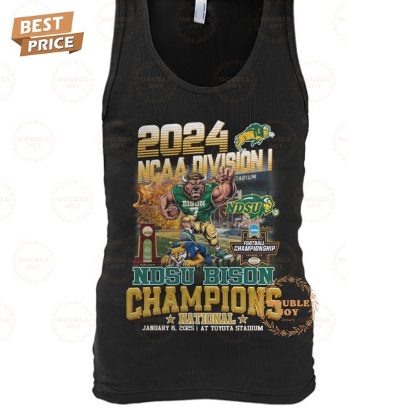 2024 NCAA Division I North Dakota State Bison Champions National T-Shirt