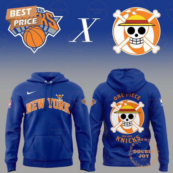 NBA New York Knicks X One Piece 2025 Hoodie