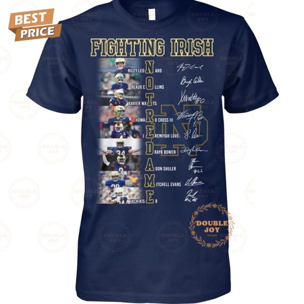 NCAA Notre Dame Fighting Irish New Design 2025 T-Shirt