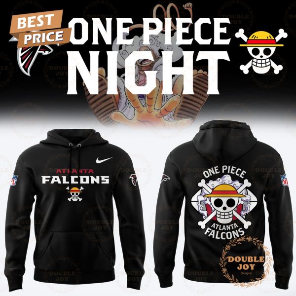 NFL Atlanta Falcons One Piece Night 2025 Hoodie