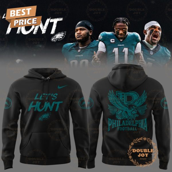 NFL Philadelphia Eagles 2025 “Let’s Hunt” Hoodie