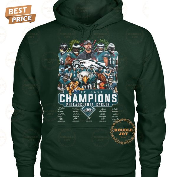 NFC East Champions 2023-2024 NFL Philadelphia Eagles T-Shirt