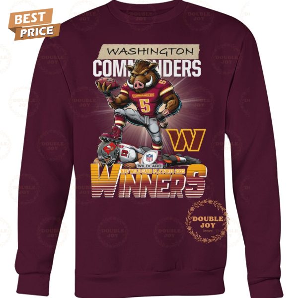 NFL Washington Commanders NFC Wild Card Playoffs 2025 T-Shirt