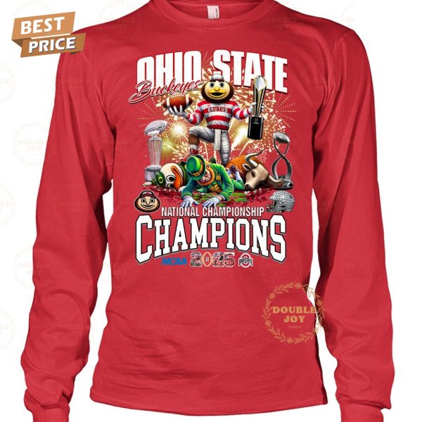 Ohio State Buckeyes National Championship NCAA 2025 T-Shirt