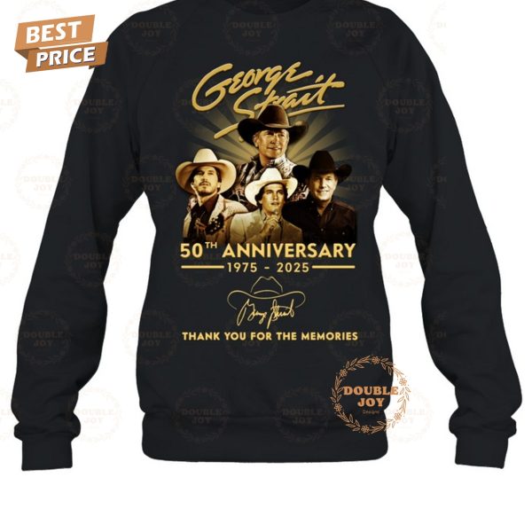 George Strait 50th Anniversary 1975-2025 T-Shirt