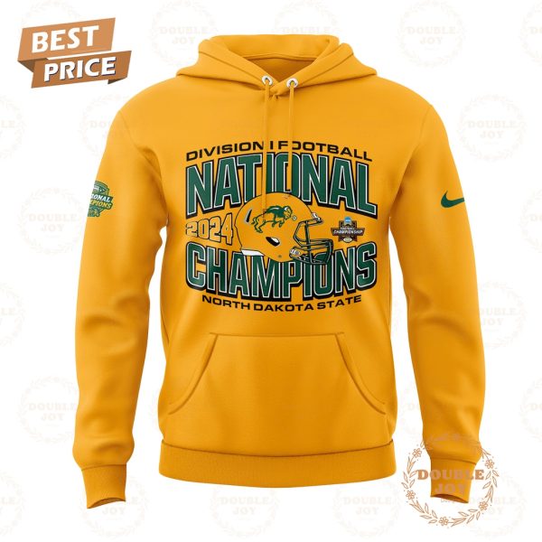 Division I Football Nat10nal Champions 2024 NCAA North Dakota State Bison Hoodie