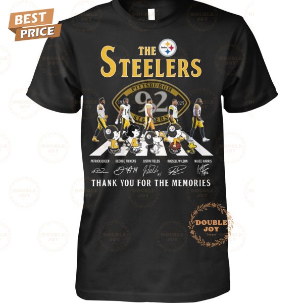 Pittsburgh Steelers NFL 92nd 1933-2025 Thank You For The Memories T-Shirt