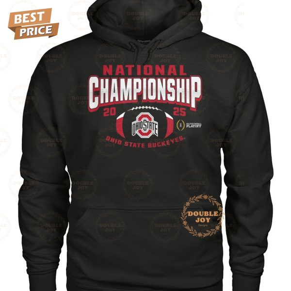 National Championship 2025 Ohio State Buckeyes NCAA, College Football Playoff T-Shirt