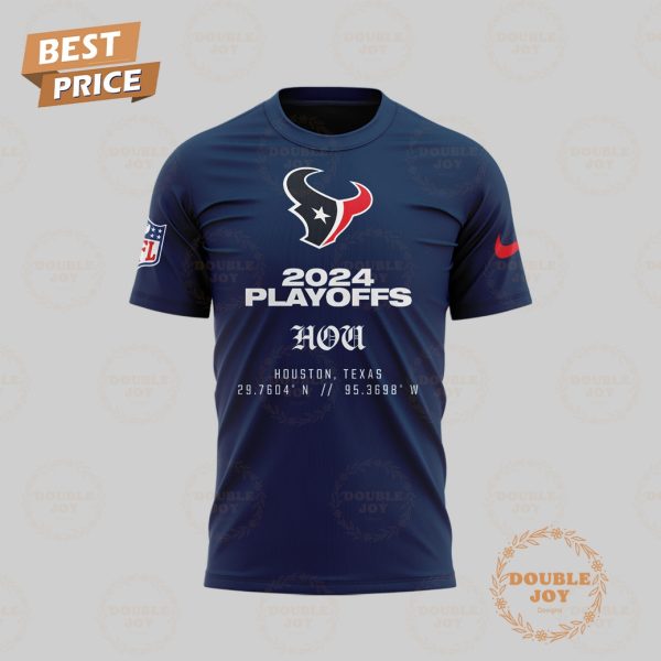 NFL Houston Texans H-Town Made Playoffs 2024 T-Shirt, Hoodie