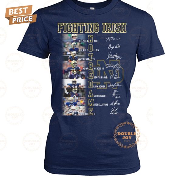 NCAA Notre Dame Fighting Irish New Design 2025 T-Shirt