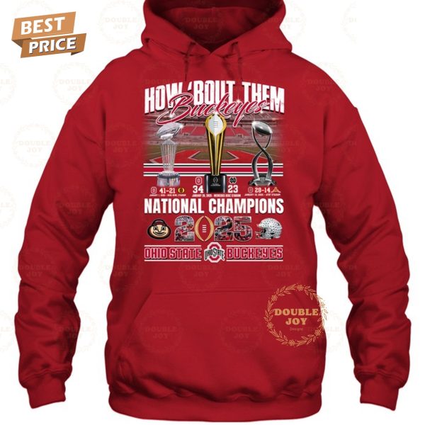 How Bout Them Buckeyes National Champions Ohio State NCAA T-Shirt