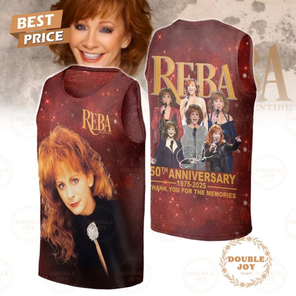 Reba McEntire 50th Anniversary 1975-2025 Thank You For The Memories T-Shirt, Hoodie