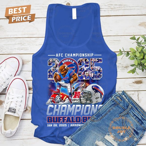 AFC Championship 2025 Buffalo Bills NFL Jan 26, 2025-Arrowhead Stadium T-Shirt, Hoodie