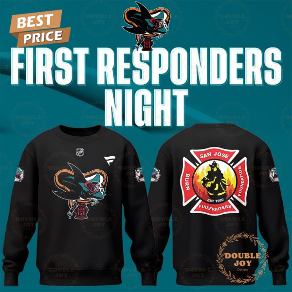 San Jose Sharks NHL First Responders Night Hoodie