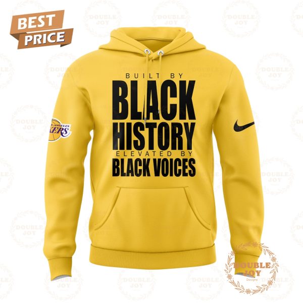 Los Angeles Lakers X Luka Doncic Built By Black History Elevated By Black Voices Limited Edition Hoodie