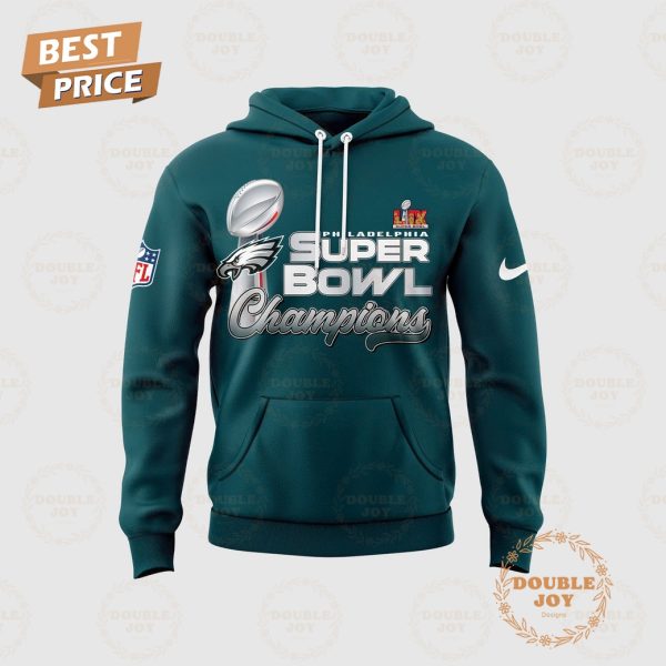 Fly Eagles Fly’ Philadelphia Eagles NFL LIX Super Bowl Champions Limited Edition Hoodie – Blue