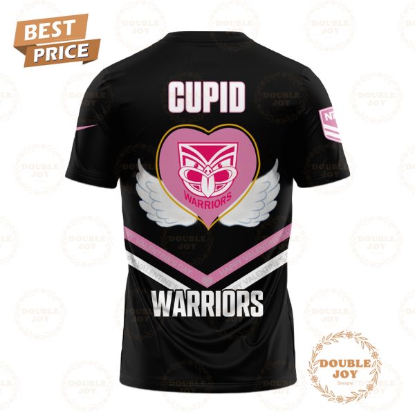 New Zealand Warriors NRL 2025 Happy Valentine’s Day Hoodie