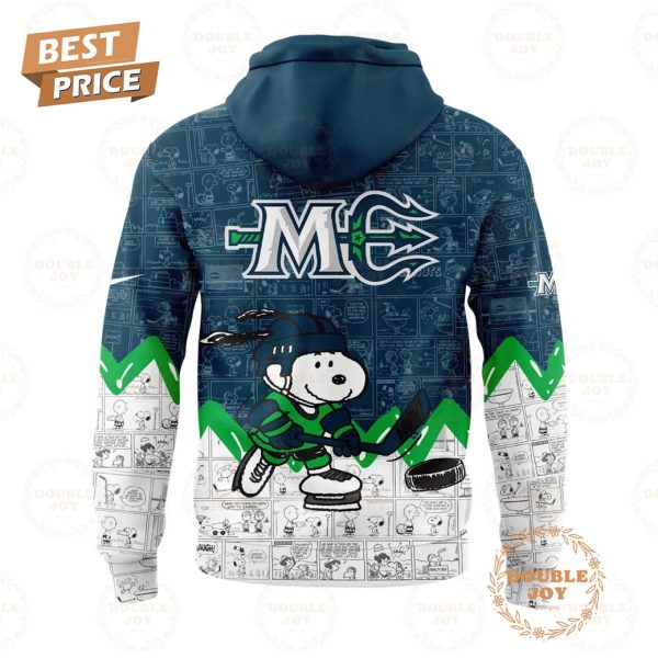 Maine Mariners Peanuts Night 2025 75th Anniversary Hoodie