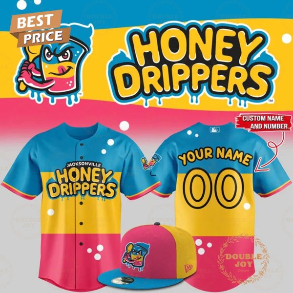 The Honeydrippers x Jacksonville Jumbo Shrimp 2025 Custom Name Limited Edition Baseball Jersey