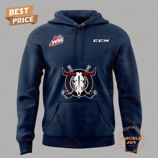 Red Deer Rebels 2025 Limited Edition Hoodie – Blue