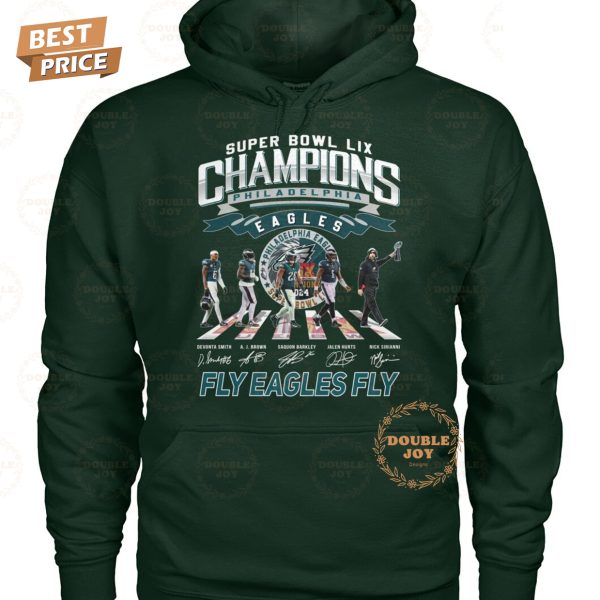 Super Bowl LIX Champions 2025 “Fly Eagles Fly” Philadelphia Eagles NFL Limited Edition T-Shirt