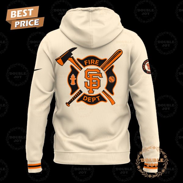 San Francisco Giants MLB 2025 Firefighter Appreciation Night Hoodie