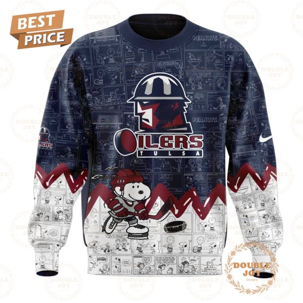 Tulsa Oilers Peanuts Night 75th Anniversary Hoodie