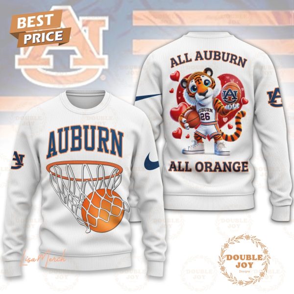 All Auburn Tigers Basketball NCAA “All Orange” 2025 T-Shirt, Hoodie