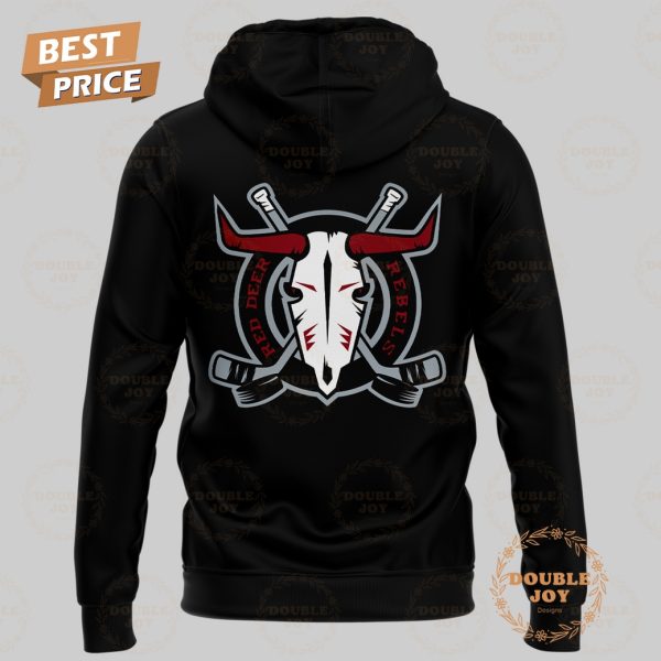 Red Deer Rebels 2025 Limited Edition Hoodie – Black