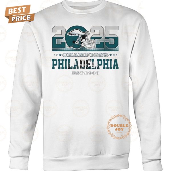 2025 Champions Philadelphia Eagles NFL EST.1933 Limited Edition T-Shirt