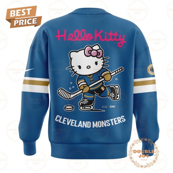 Cleveland Monsters AHL x Hello Kitty 2025 New Edition Hoodie