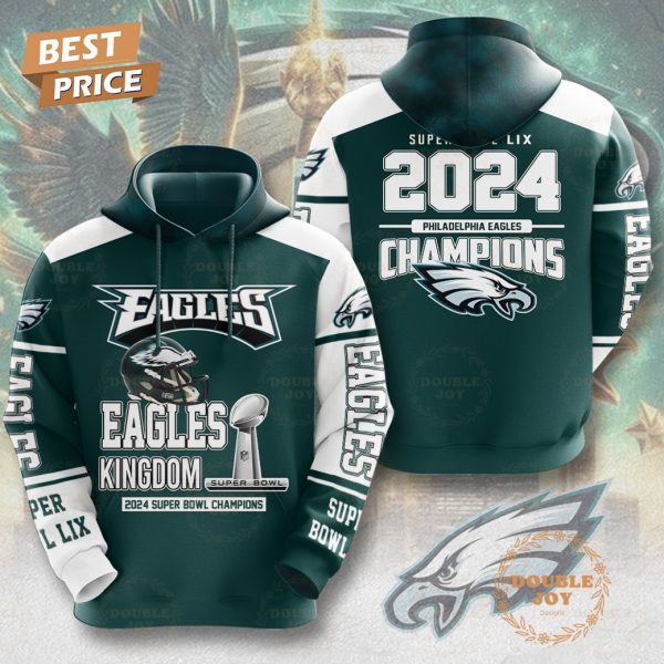 Super Bowl LIX 2024 Philadelphia Eagles Kingdom New Edition T-Shirt, Hoodie