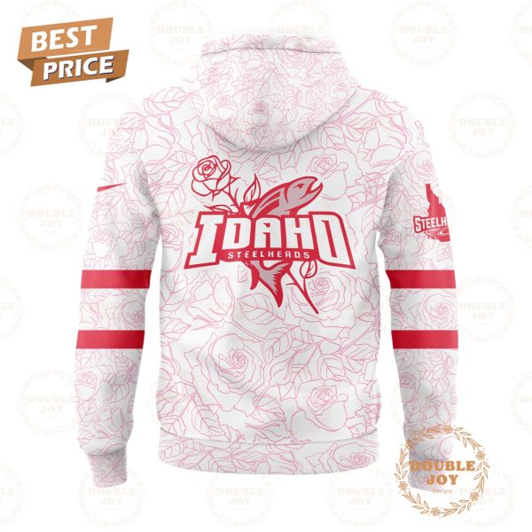 Idaho Steelheads ECHL Pink In The Rink Limited Edition 20205 Hoodie